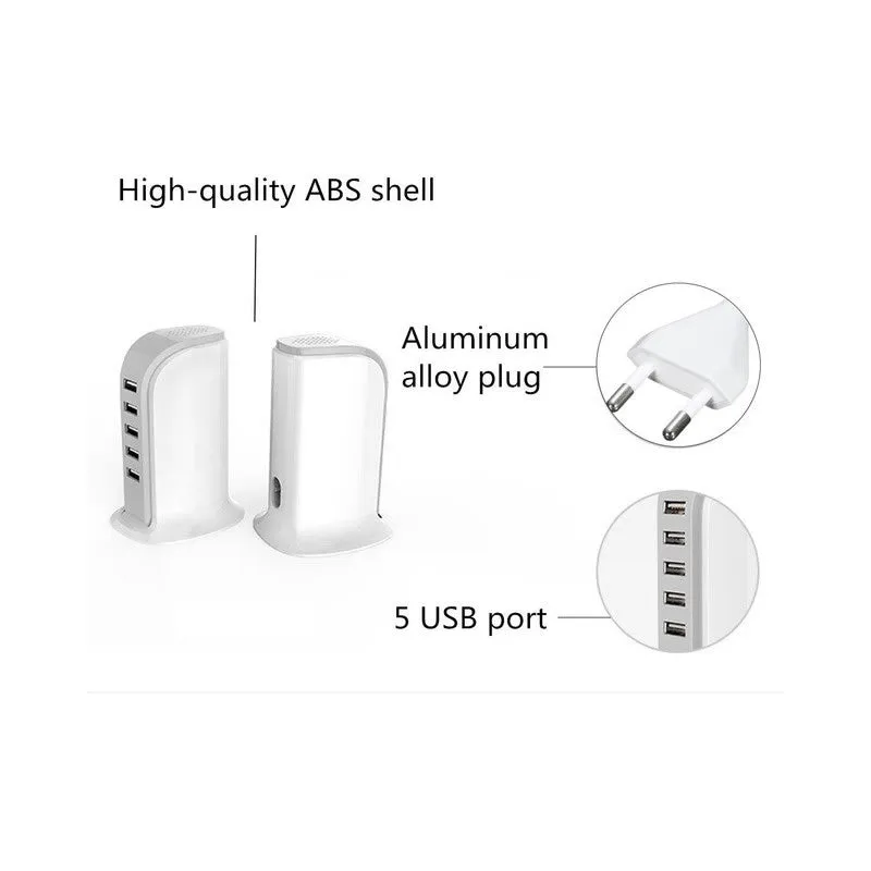 5 Port Usb Power Adapter