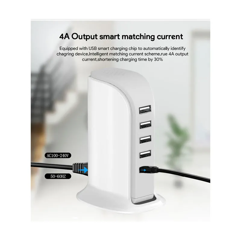 5 Port Usb Power Adapter