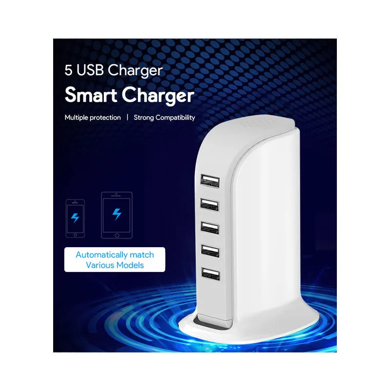 5 Port Usb Power Adapter