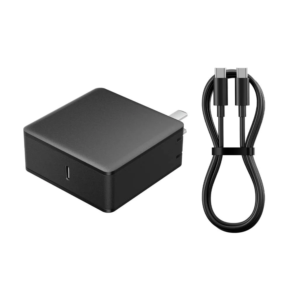 Acasis GAN PD USB C 100W Power Supply for Laptop Tablet Smartphone