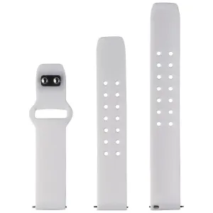 Affinity Bands (20mm) Watch Band for Smartwatches & More - White Silicone