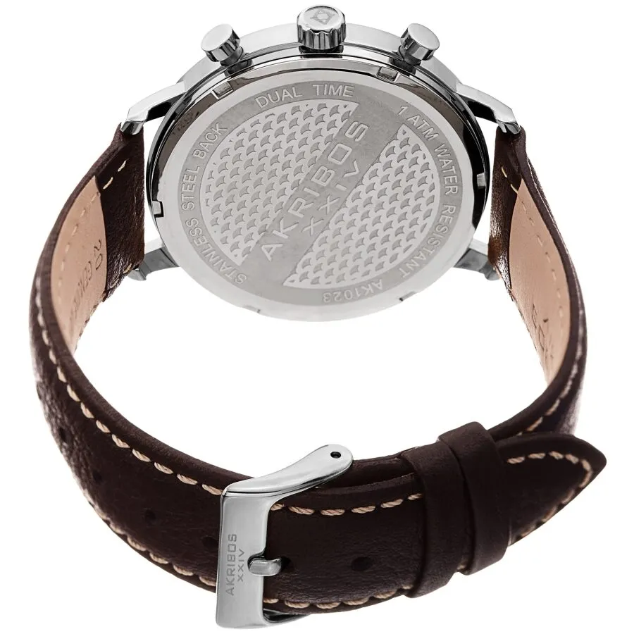 Akribos Xxiv Quartz Blue Dial Men's Watch AK1023SSBU