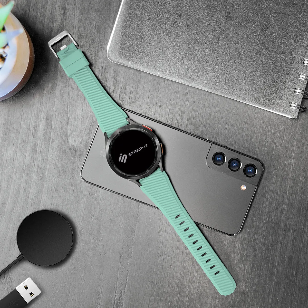 Amazfit GTR 2 Silicone Strap (Aqua)