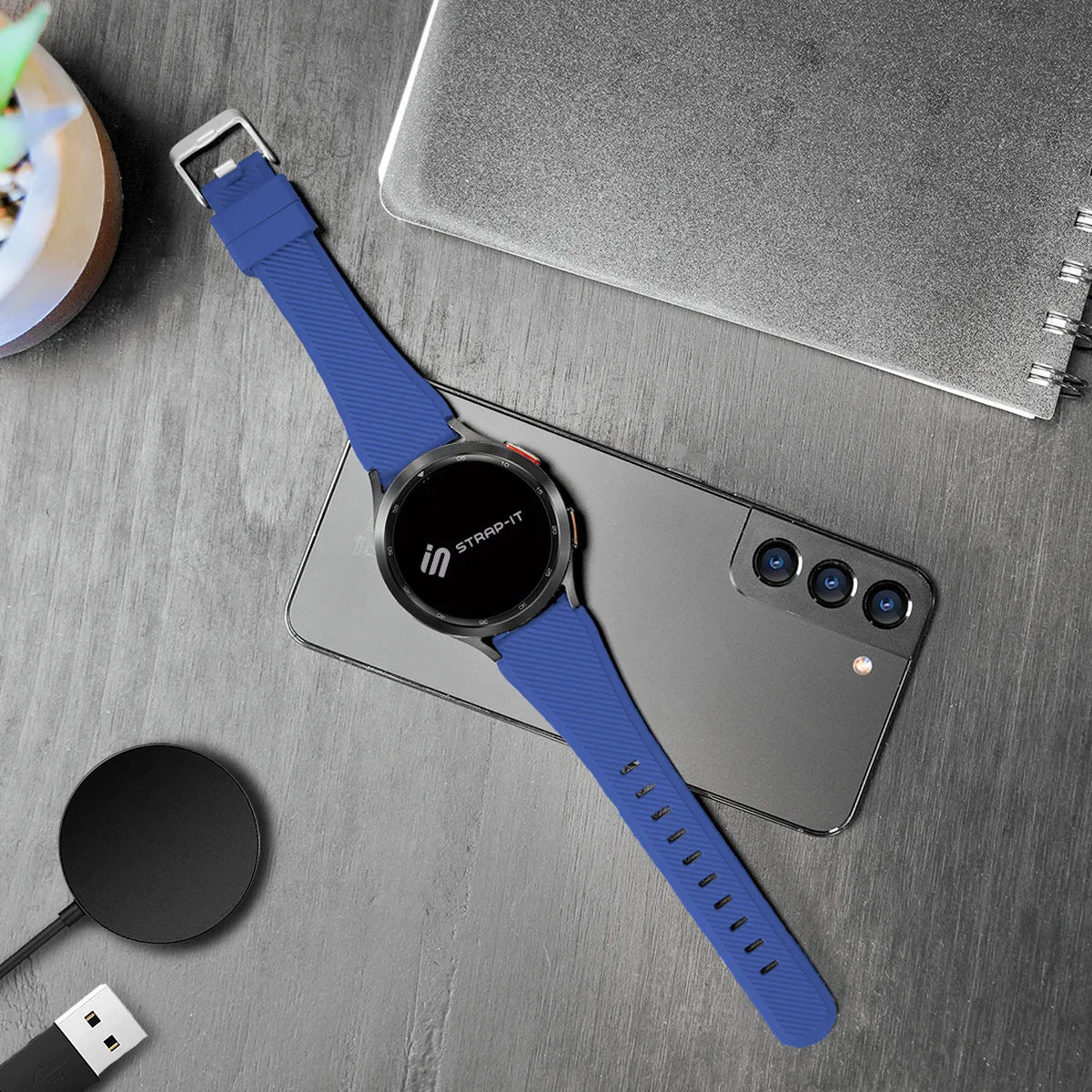 Amazfit GTR 2 Silicone Strap (Blue)