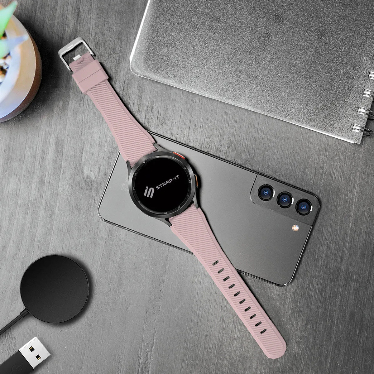 Amazfit GTR 2 Silicone Strap (Pink)