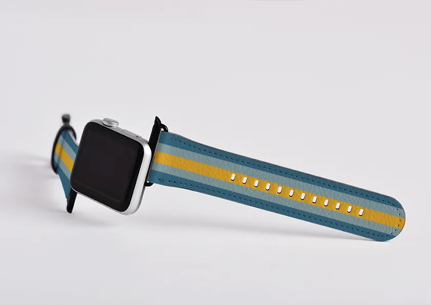 Apple Watch Strap- Madrid Chroma Stripe