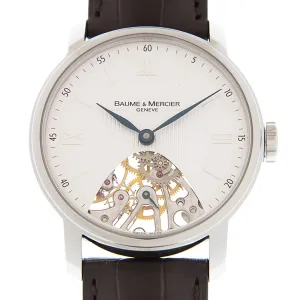 Baume et Mercier CLASSIMA White Dial Unisex Watch M0A08786