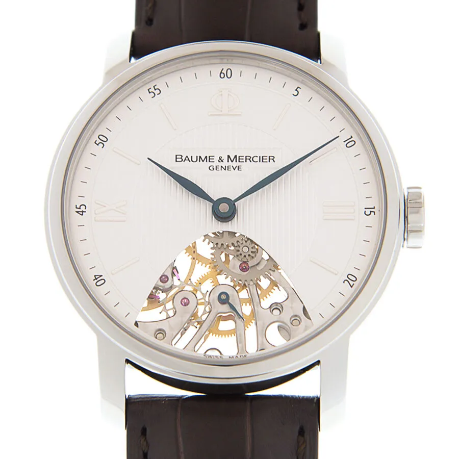 Baume et Mercier CLASSIMA White Dial Unisex Watch M0A08786