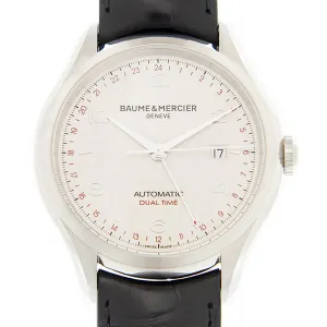 Baume et Mercier N/A Silver-tone Dial Unisex Watch M0A10112