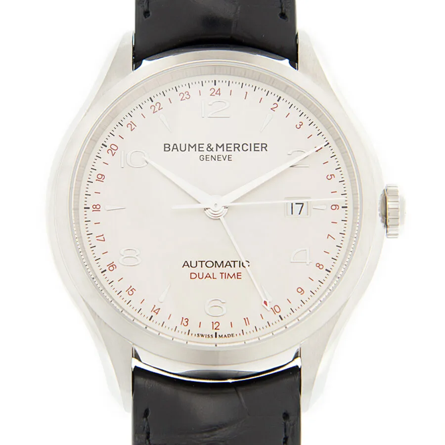 Baume et Mercier N/A Silver-tone Dial Unisex Watch M0A10112