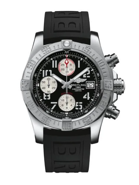 Breitling Avenger II Chronograph Automatic Volcano Black Dial Men's Watch A13381111B2S2