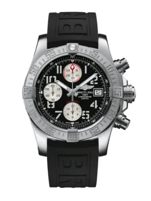 Breitling Avenger II Chronograph Automatic Volcano Black Dial Men's Watch A13381111B2S2