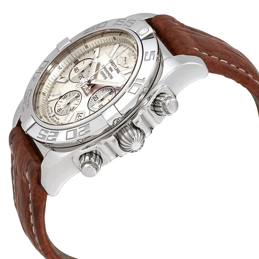 Breitling Chronomat 44 Chronograph Automatic Silver Dial Men's Watch AB011012/G684-739P AB011012-G684-739P-A20BA.1