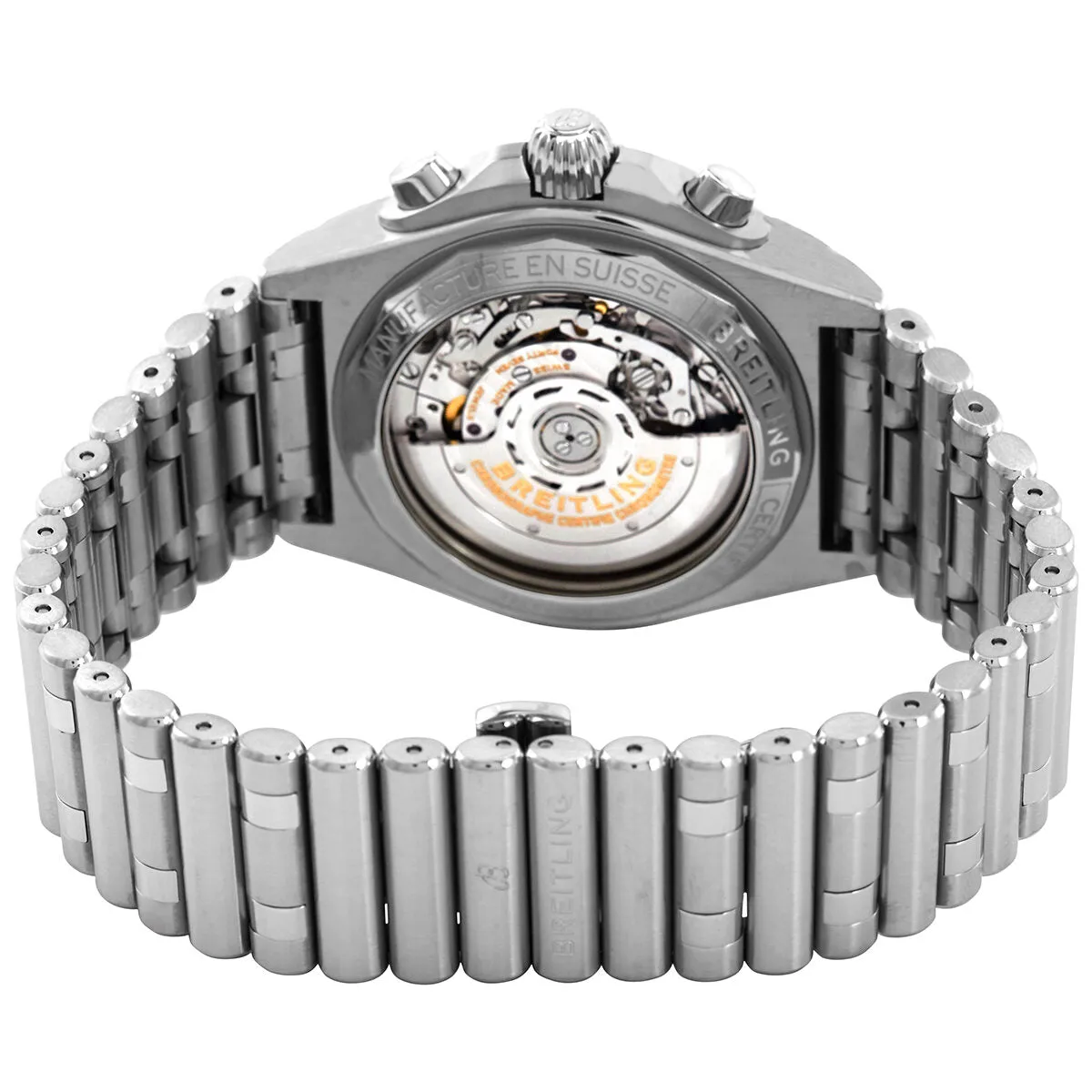 Breitling Chronomat B01 42 Chronograph Automatic Blue Dial Men's Watch AB0134101C1A1