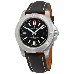 Breitling Chronomat Colt Automatic Chronometer Black Dial Men's Watch A17388101B1X1