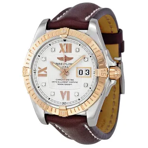 Breitling Cockpit Diamond Rose Gold Automatic Men's Watch C4935012-A672BRLT C4935012/A672