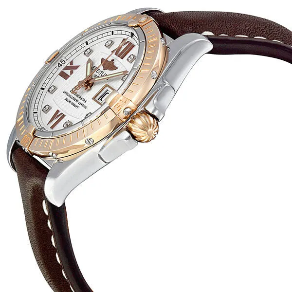 Breitling Cockpit Diamond Rose Gold Automatic Men's Watch C4935012-A672BRLT C4935012/A672