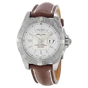 Breitling Galactic 41 Automatic Chronometer Silver Dial Men's Watch A49350L2-G699BRLT A49350L2-G699-431X-A18BA.1