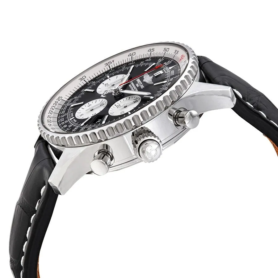 Breitling Navitimer 1 Chronograph Automatic Black Dial Men's Watch AB031021/BF77-760P