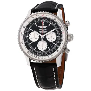Breitling Navitimer 1 Chronograph Automatic Black Dial Men's Watch AB031021/BF77-760P