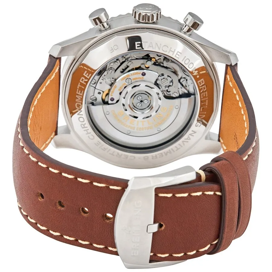 Breitling Navitimer 8 Chronograph Automatic Silver Dial Men's Watch AB01171A1G1X1