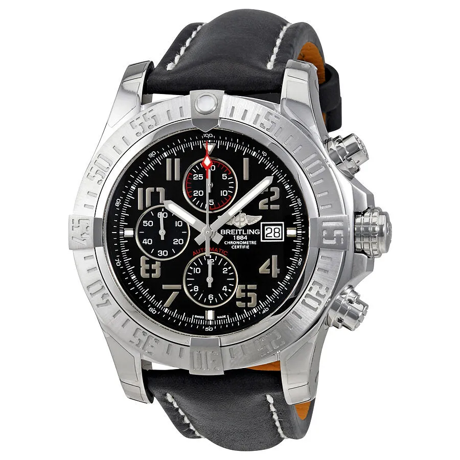 Breitling Super Avenger II Black Dial Men's Watch A1337111/BC28BKLT A1337111-BC28-441X-A20BA.1