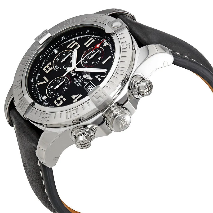 Breitling Super Avenger II Black Dial Men's Watch A1337111/BC28BKLT A1337111-BC28-441X-A20BA.1