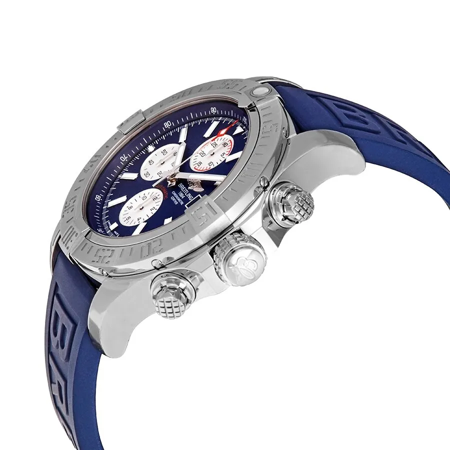 Breitling Super Avenger II Chronograph Automatic Blue Dial Men's Watch A13371111C1S2