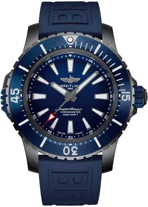 Breitling Superocean 48 Automatic Chronometer Blue Dial Men's Watch V17369161C1S1