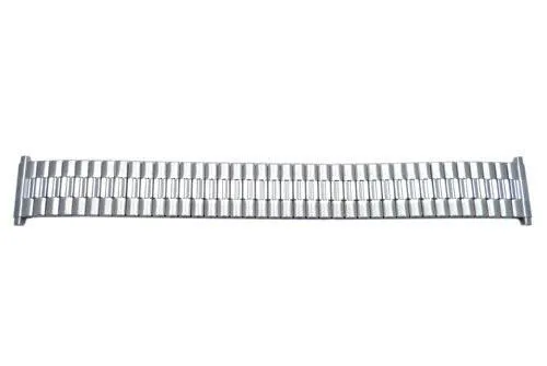 Brushed And Polished Stainless Steel 15mm-22mm Expansion Watch Band