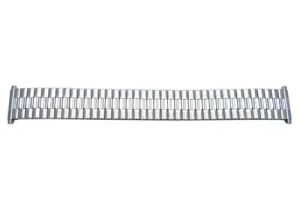 Brushed And Polished Stainless Steel 15mm-22mm Expansion Watch Band