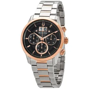 Bulova Sutton Chronograph Quartz Grey Dial Men's Watch 98B335