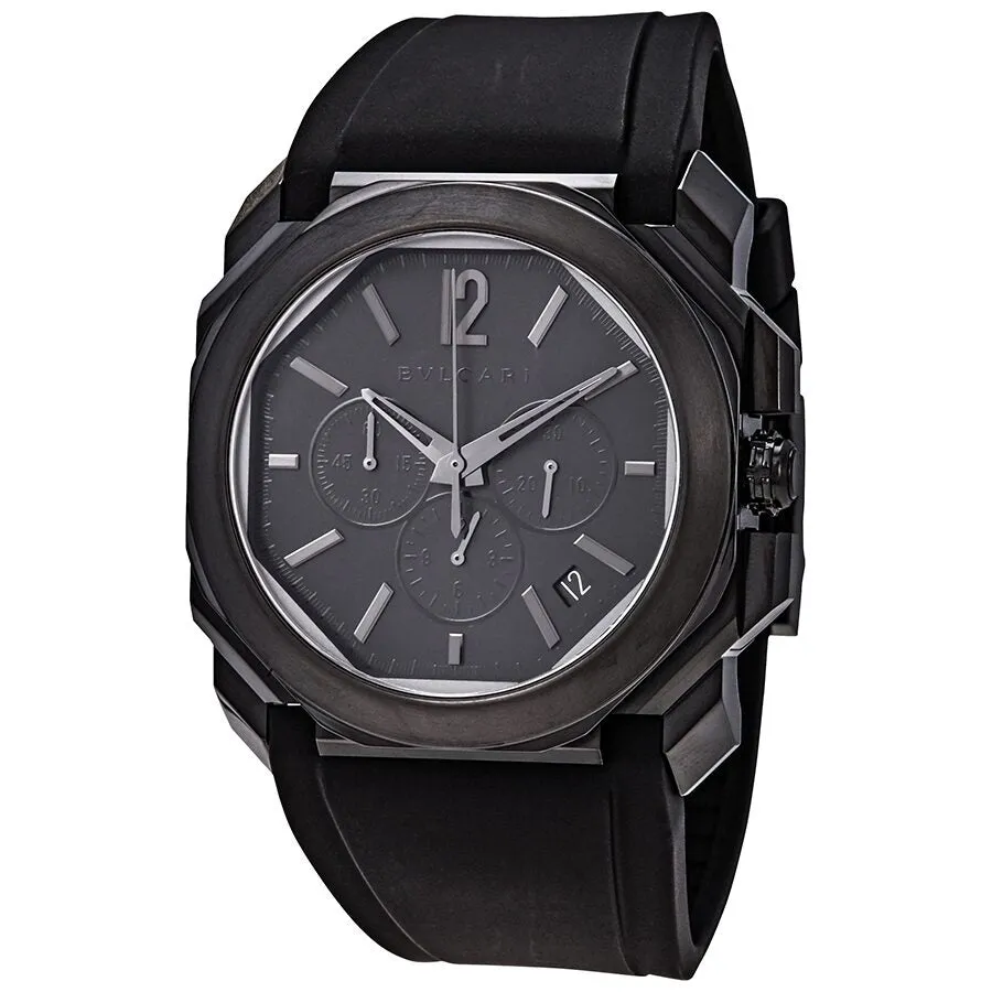 Bvlgari Octo L'Originale Chronograph Grey Dial Automatic Men's Watch 103027