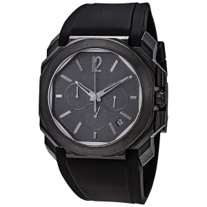Bvlgari Octo L'Originale Chronograph Grey Dial Automatic Men's Watch 103027