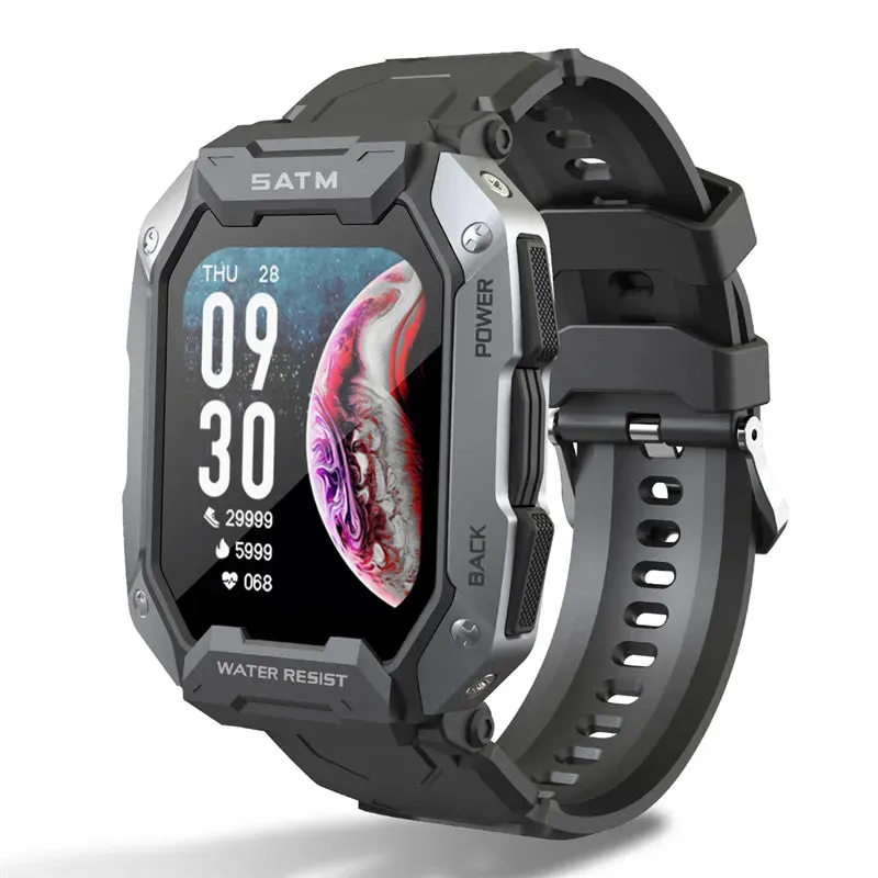 Carbon Black Ultra Army Outdoor Smartwatch