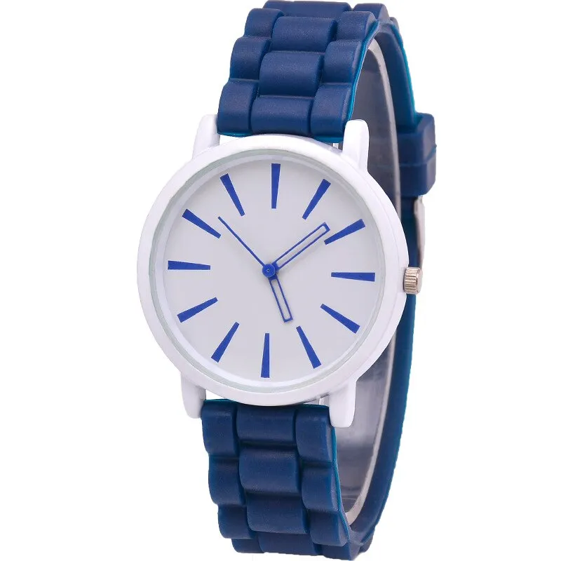 Casual Silicone quartz watch women ladies fashion bracelt wrist watch wristwatch relogio feminino masculino Clock