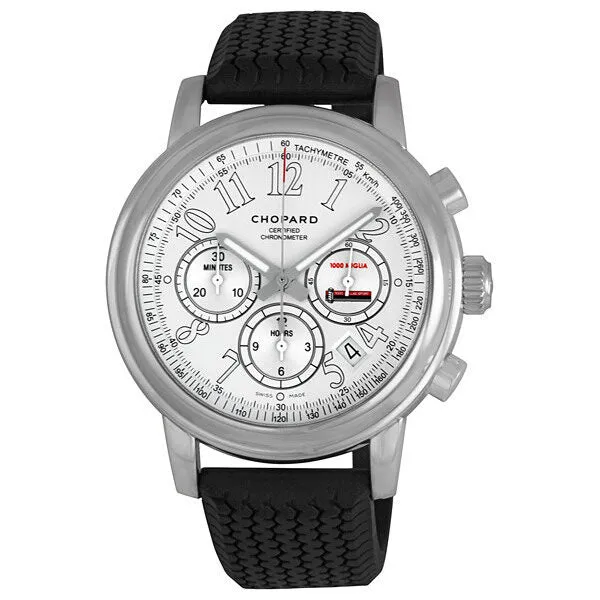 Chopard Mille Miglia Chronograph White Dial Watch 16/5811-3007 168511-3007