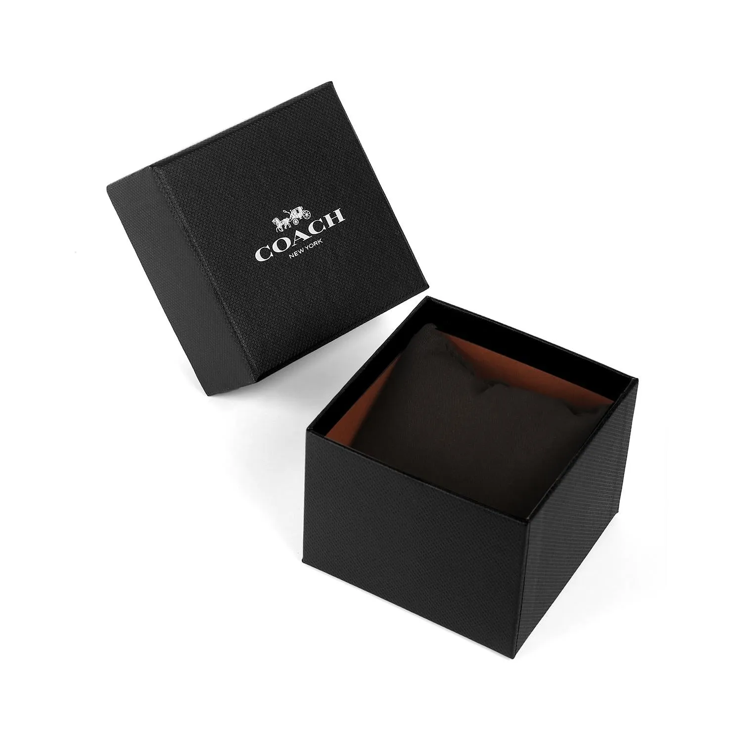 Coach Kent Chronograph Black Silicon Strap Men's Watch 14602565