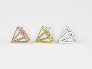 Diamond Shape Earrings