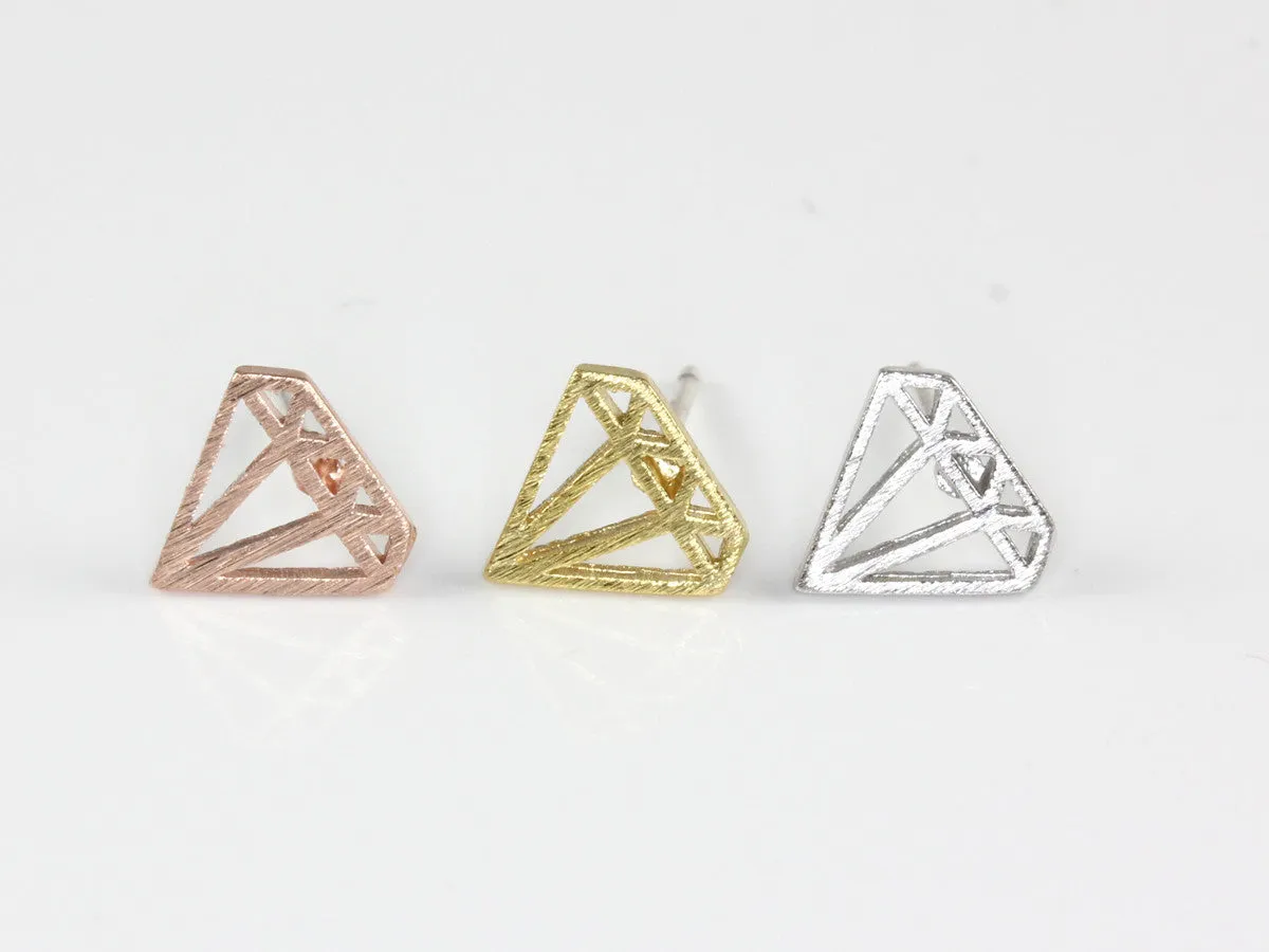 Diamond Shape Earrings