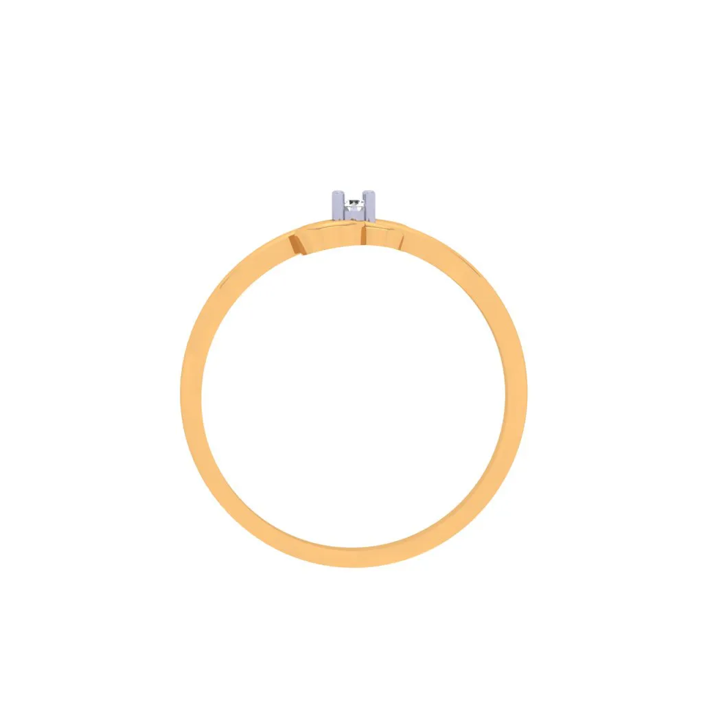Floral Design Diamond Ring
