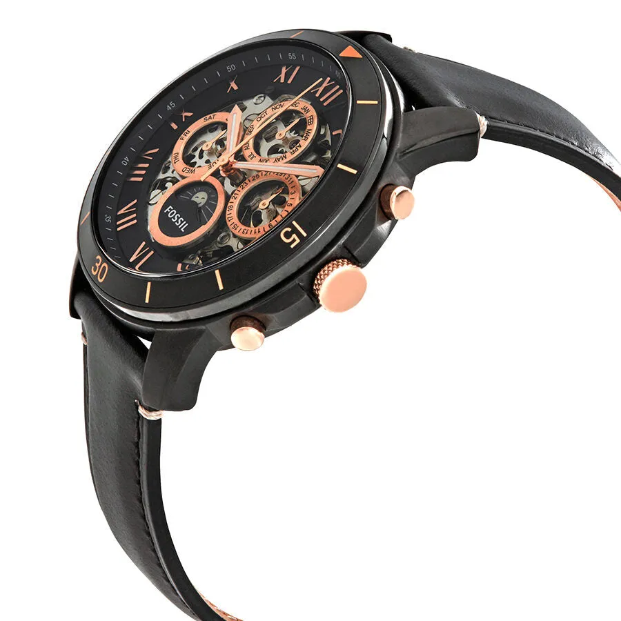 Fossil Grant Skeleton Dial Automatic Men's Multifunction Watch ME3138