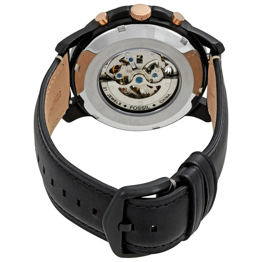 Fossil Grant Skeleton Dial Automatic Men's Multifunction Watch ME3138