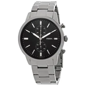 Fossil Townsman Chronograph Black Dial Men's Watch FS5349