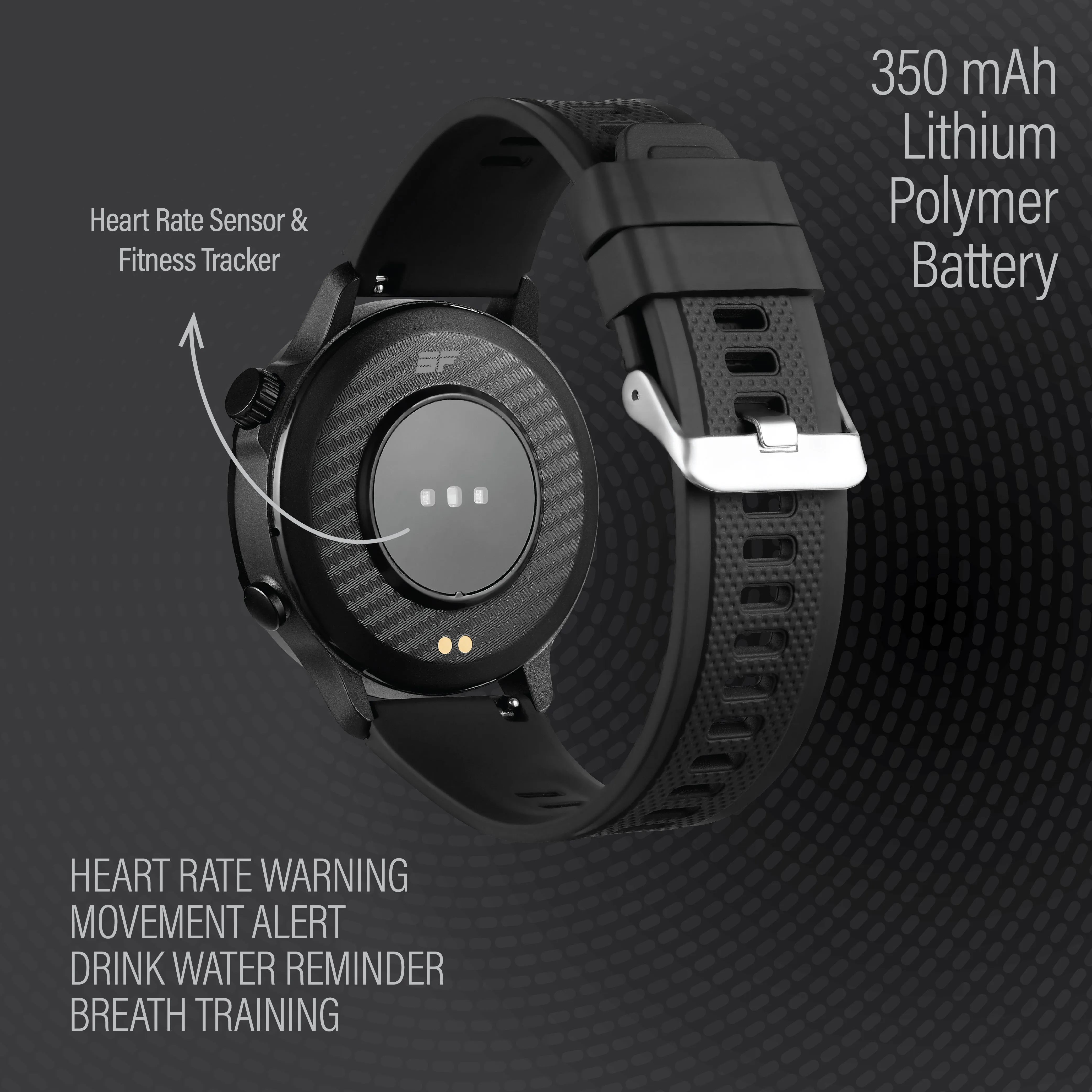 GPS AI Smart Watch | Apple Health & Strava Compatible | SF Fit Fuel Series
