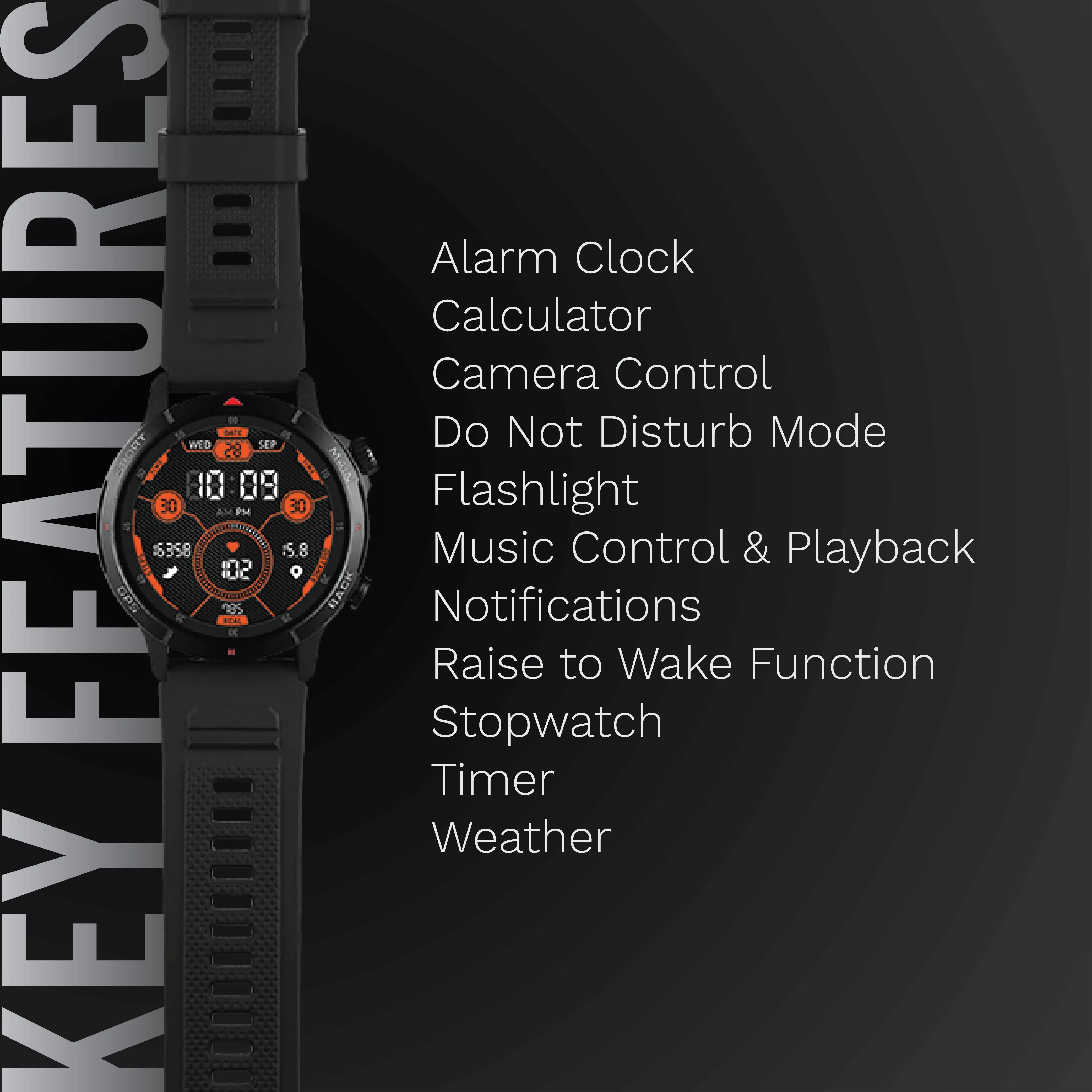 GPS AI Smart Watch | Apple Health & Strava Compatible | SF Fit Fuel Series
