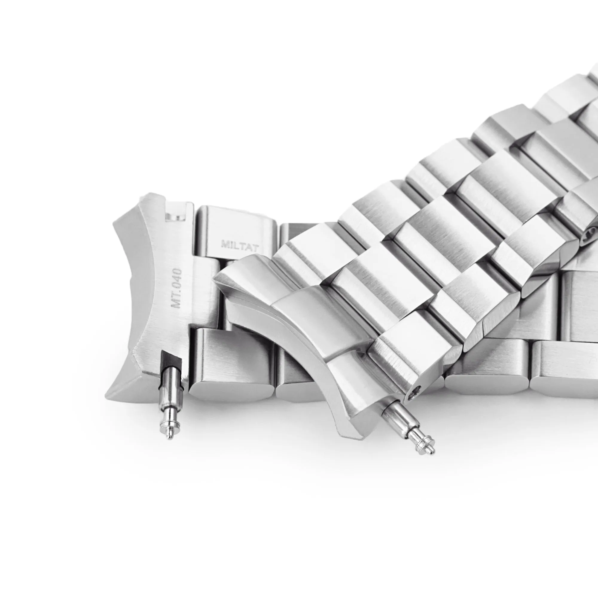 Hexad for Seiko 5 Sports 42.5mm V-Clasp, Brushed