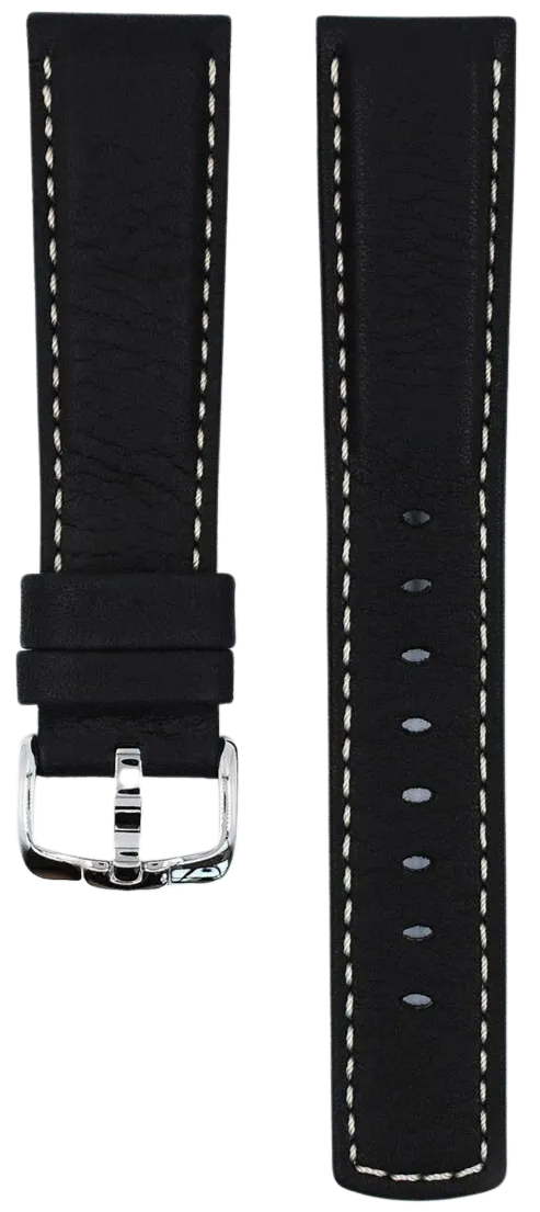 Hirsch Mariner Black 22mm