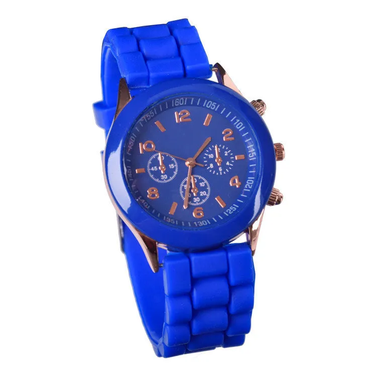 Hot sale relogio feminino Silicone watch women ladies fashion dress quartz-watch wrist Watch