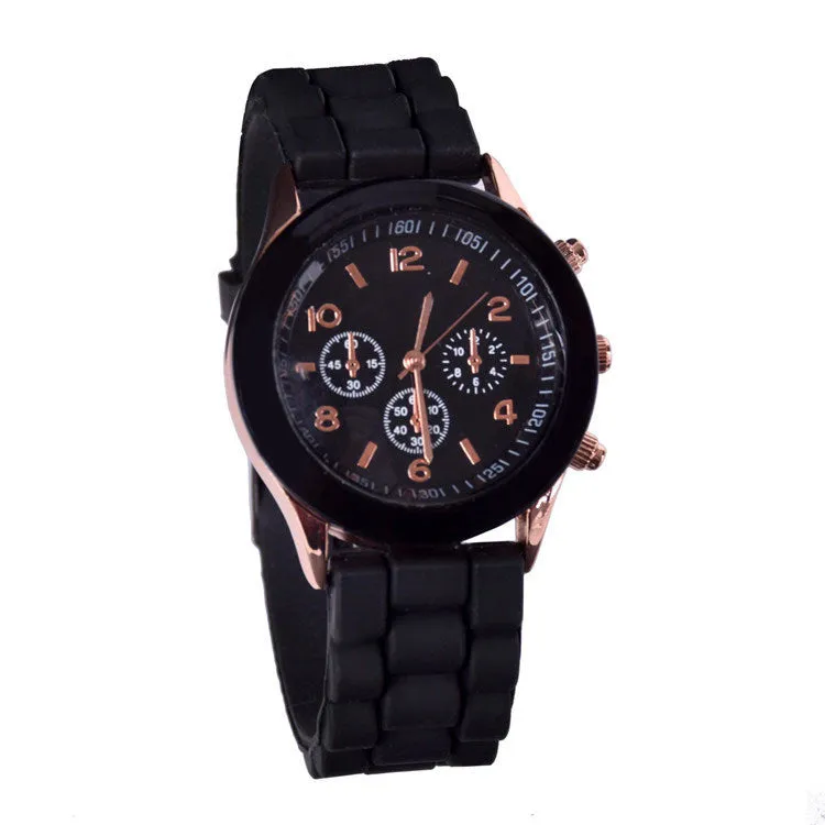 Hot sale relogio feminino Silicone watch women ladies fashion dress quartz-watch wrist Watch